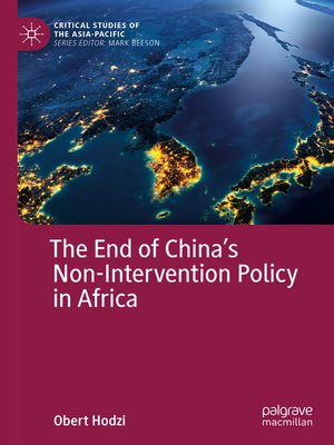 cover image of The End of China's Non-Intervention Policy in Africa